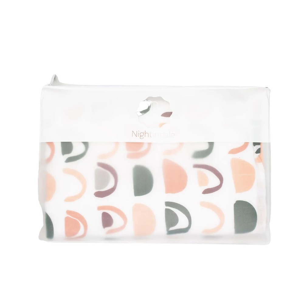 Nightingale Toddler Muslin Blanket - Rainbow